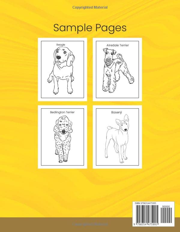 Hot Diggity Dog Coloring Book Vol 2 – 20 More Stress Relieving Uniquely Hand Drawn Dogs G.E.M.